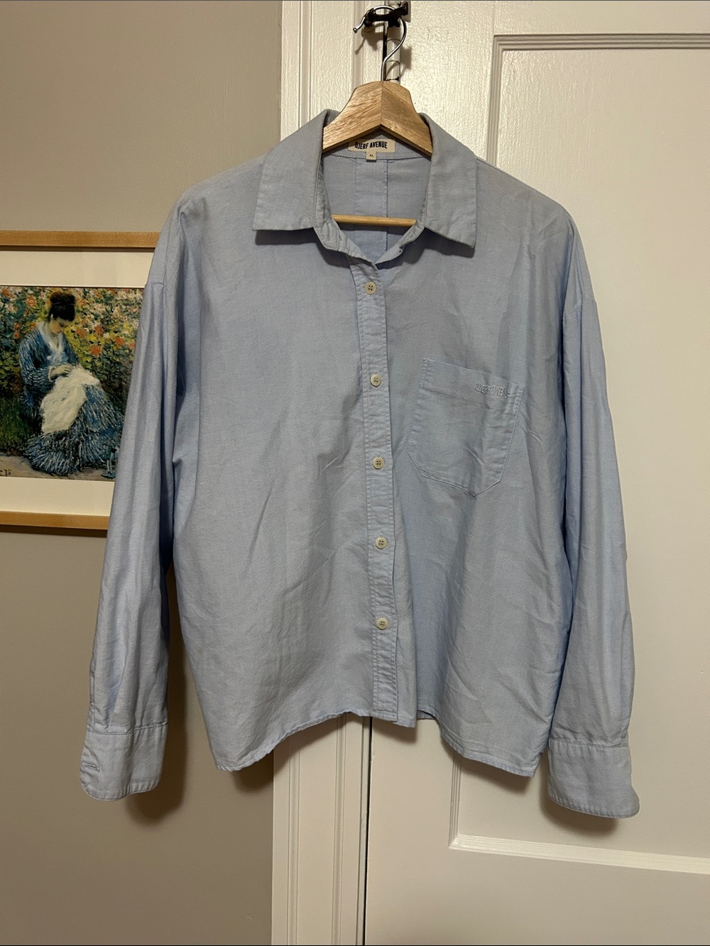 Djerf Avenue Classic Blue Shirt